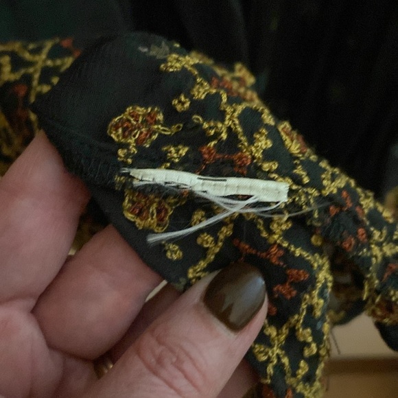 Anthropologie Akemi & Kin Embroidered Tunic Dress in med (MP), preloved - Picture 10 of 11